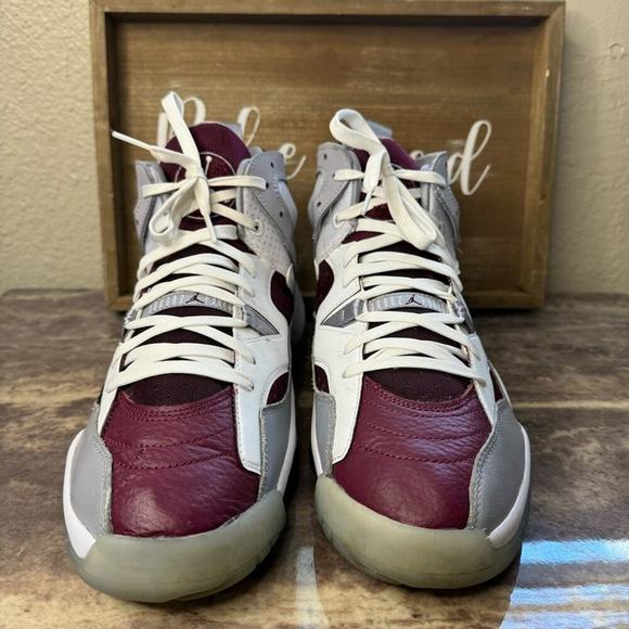 Nike Air Jordan Jumpman Two Trey (23), Cherrywood Red, Men’s 11.5 US - Picture 4 of 11